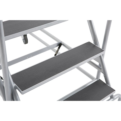 Mobile safety steps, phenolic plywood step inserts, with 6 steps.