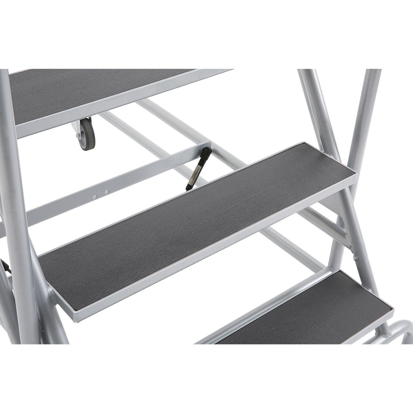 Mobile safety steps, phenolic plywood step inserts, with 3 steps.