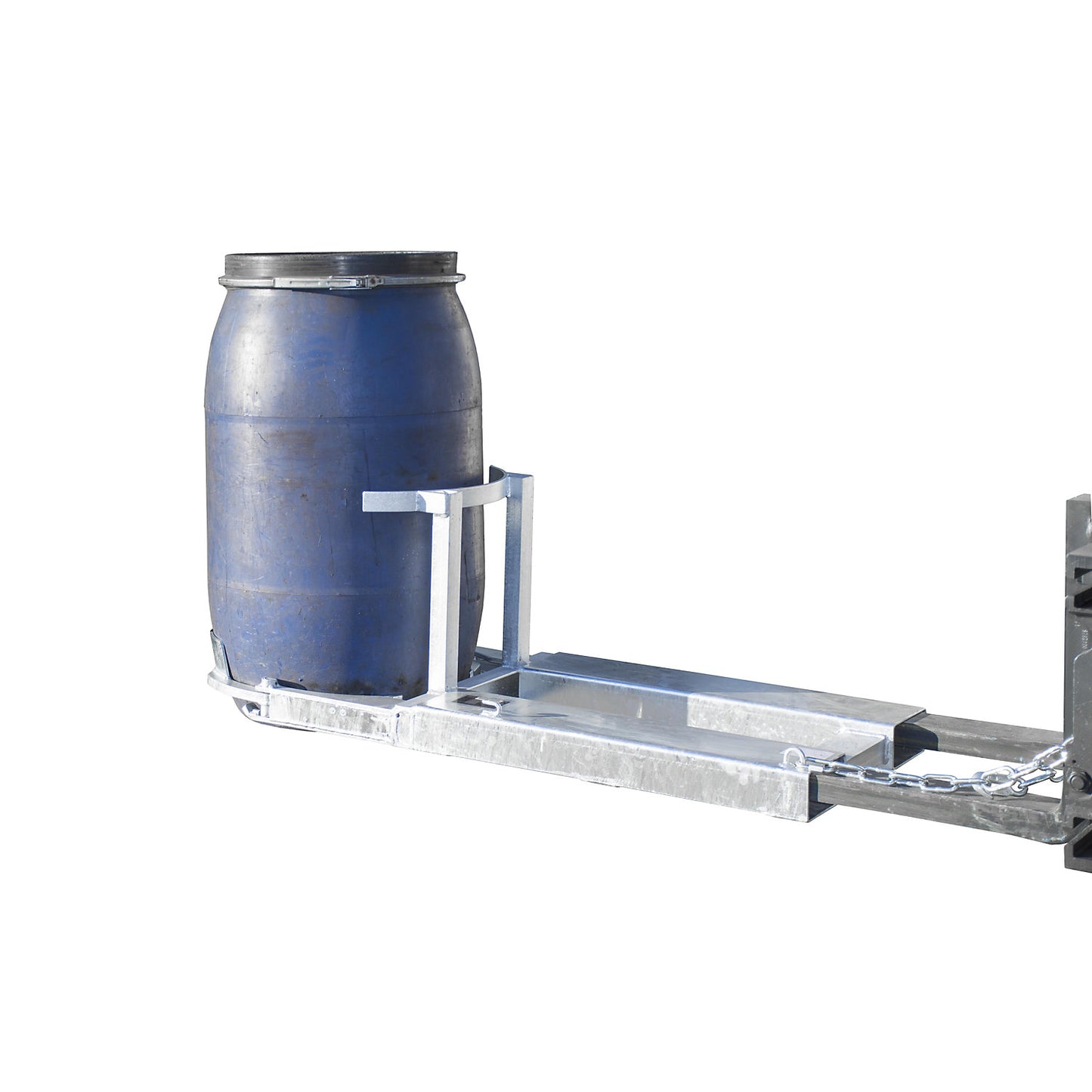 Drum grip, for 1 x 220 litre plastic drums, galvanised.