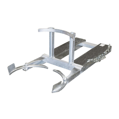 Drum grip, for 1 x 220 litre plastic drums, galvanised.