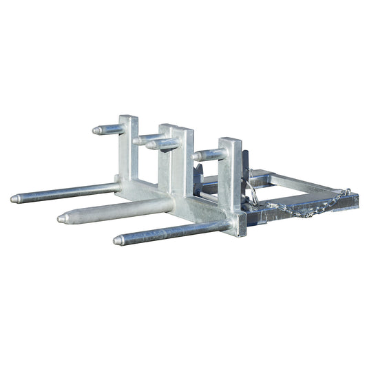 Drum positioner, for 2 x 200 l steel bung drums, galvanised.