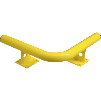 Impact protection barrier, to bolt in place, outside corner.