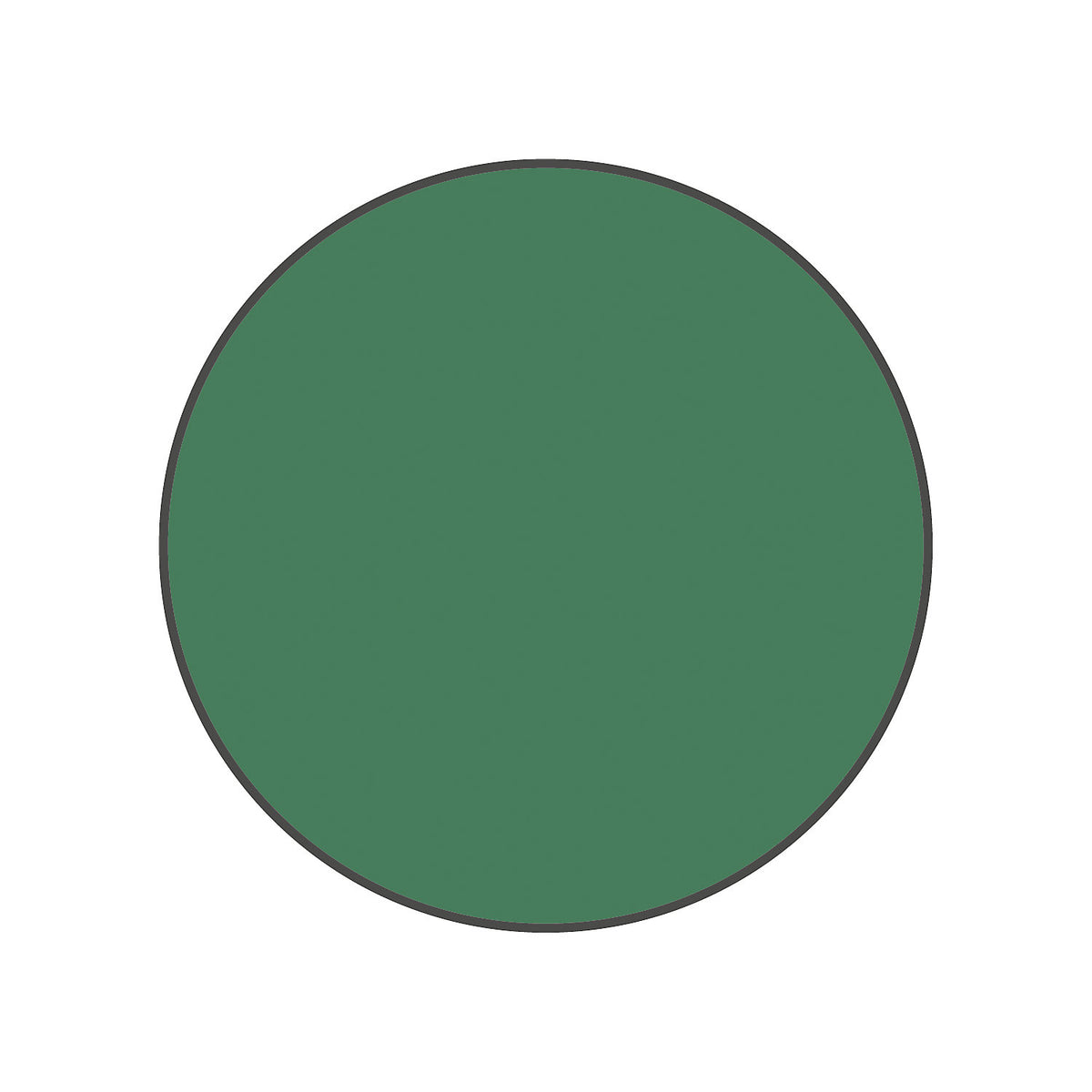 PVC floor markings, circle shape, pack of 100, green.