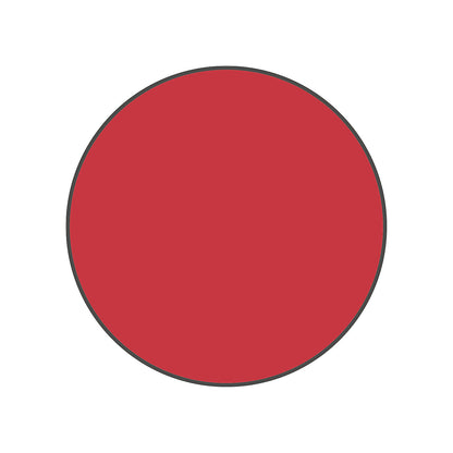 PVC floor markings, circle shape, pack of 100, red.