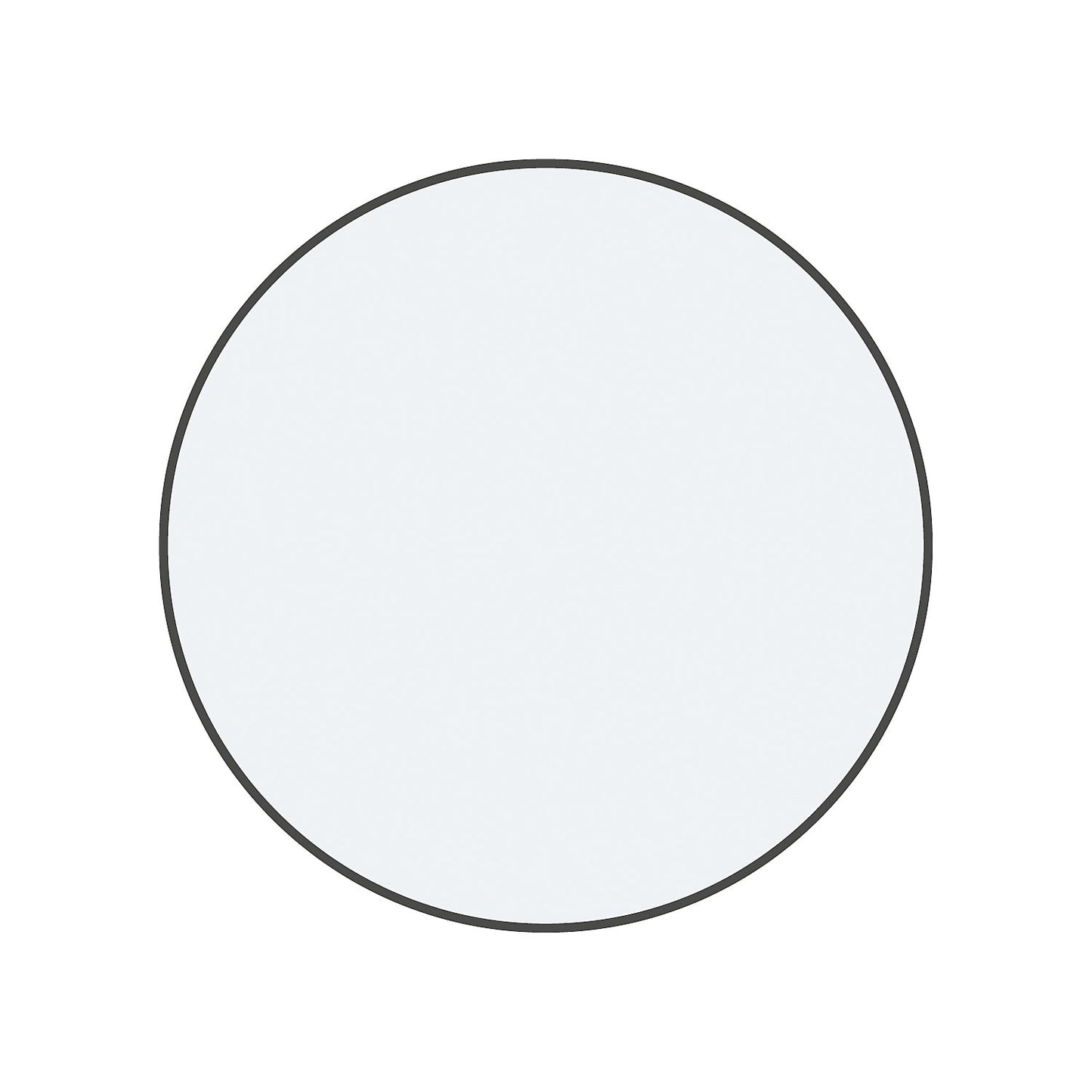 PVC floor markings, circle shape, pack of 100, white.