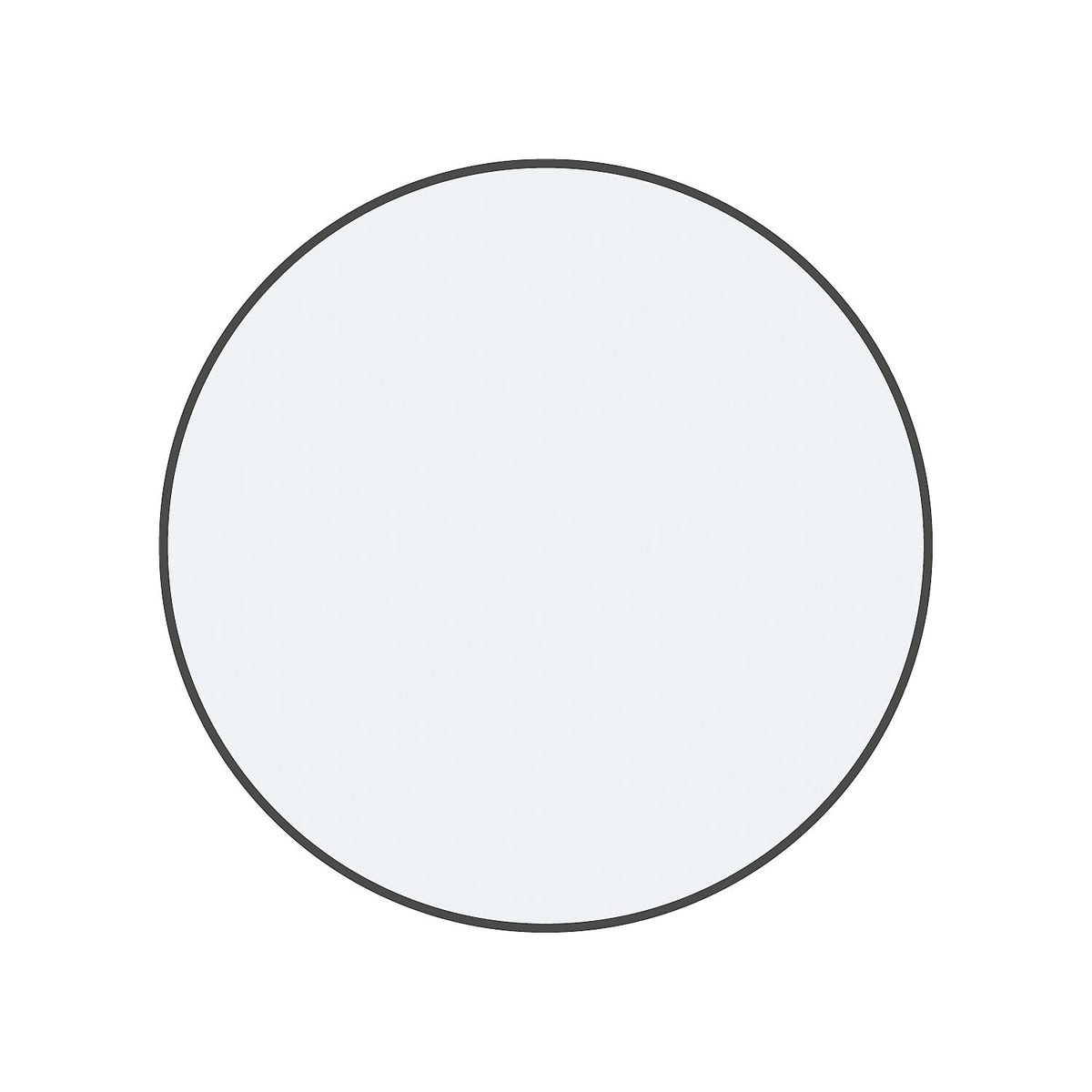 PVC floor markings, circle shape, pack of 100, white.