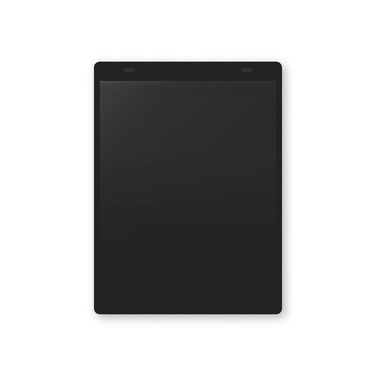 Document pouches, magnetic, A5 portrait, pack of 10, black.