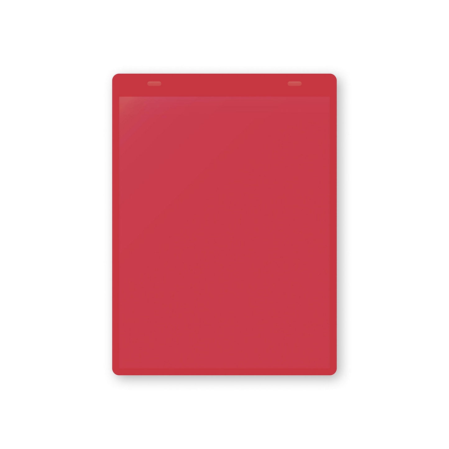 Document pouches, magnetic, A5 portrait, pack of 50, red.