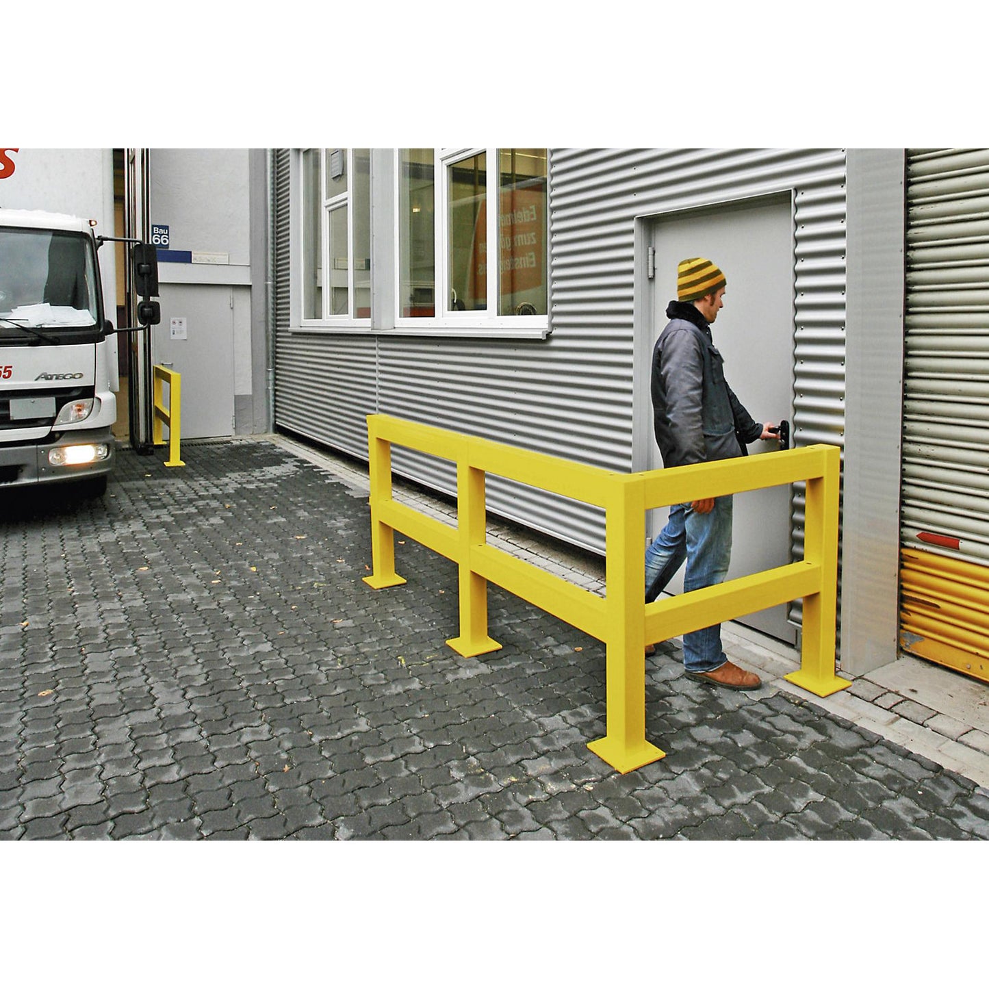 Cross beam for XL-Line safety railing, for outdoor areas, length 2000 mm.