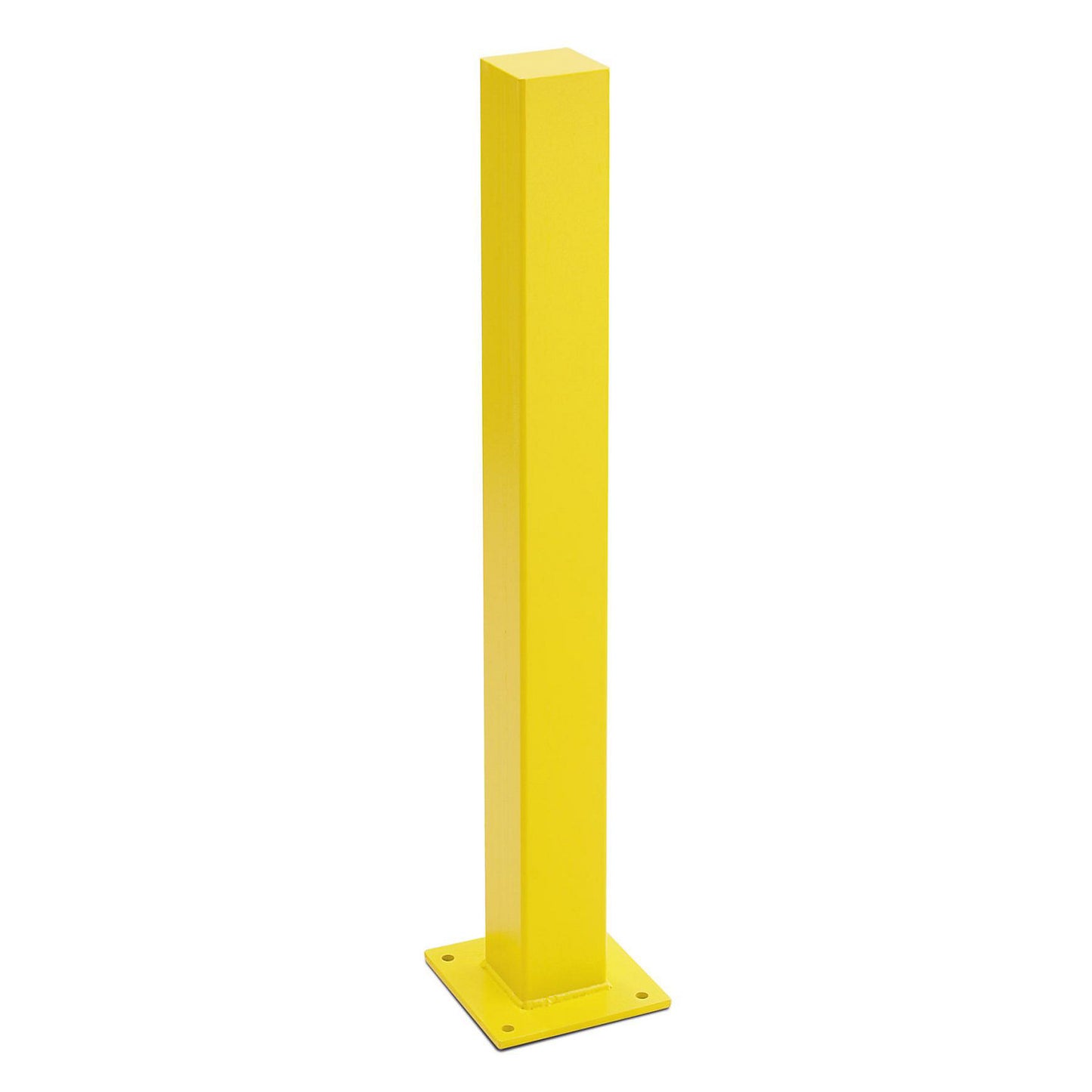 Post for XL-Line safety railing, for indoor use, height 1000 mm, bollard.