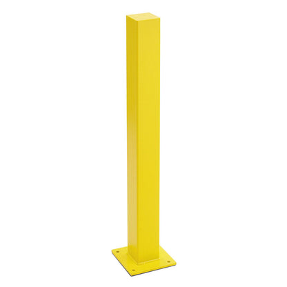 Post for XL-Line safety railing, for indoor use, height 1000 mm, bollard.