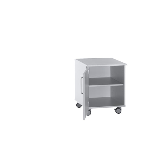 Laboratory base cupboard, low, 1 door, 1 shelf, width 536 mm.