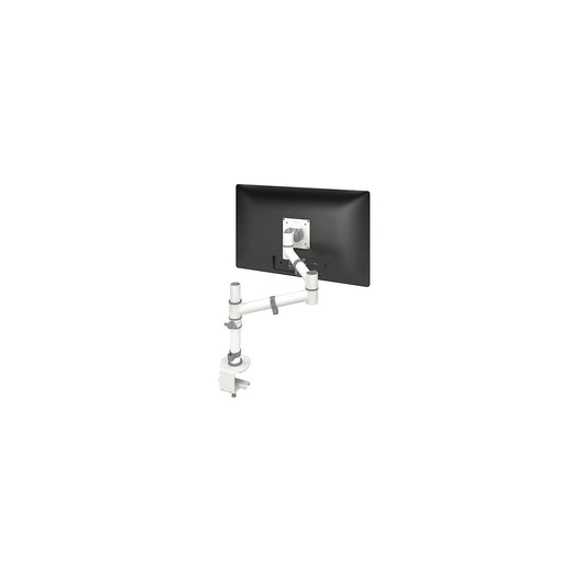 VIEWGO monitor arm, single arm for 1 monitor, white.