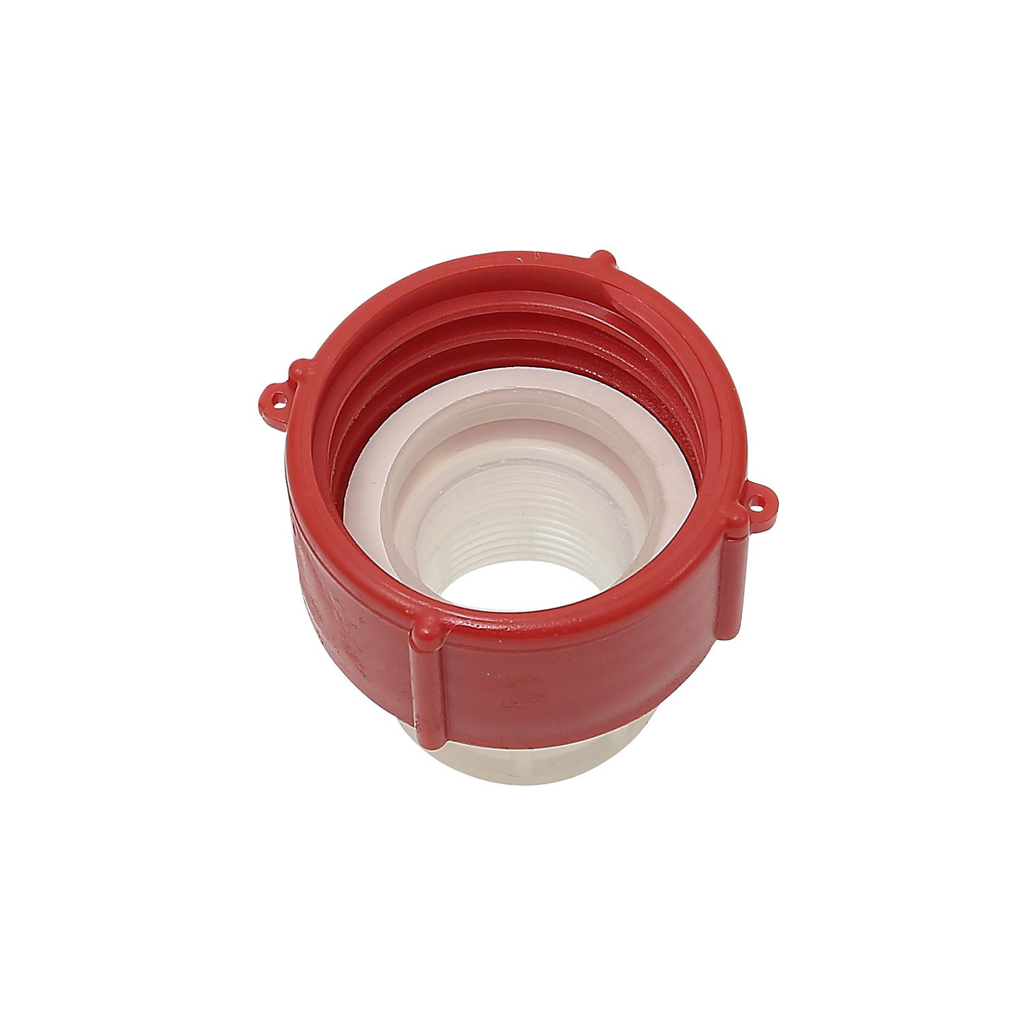 Drain tap adaptor, 3/4'', red.