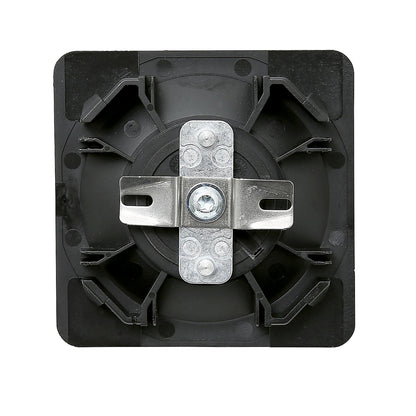Lock for universal cupboard, plastic / steel incl. 2 keys, black / silver.
