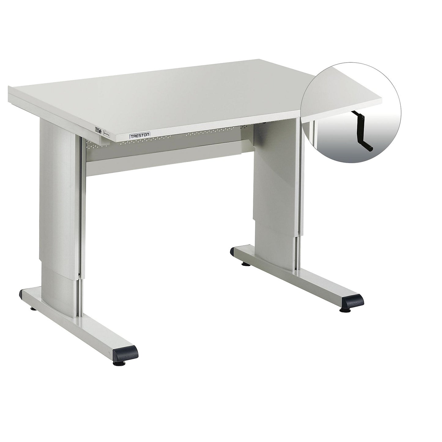 WB workbench, with hand crank, WxD 1500 x 800 mm.