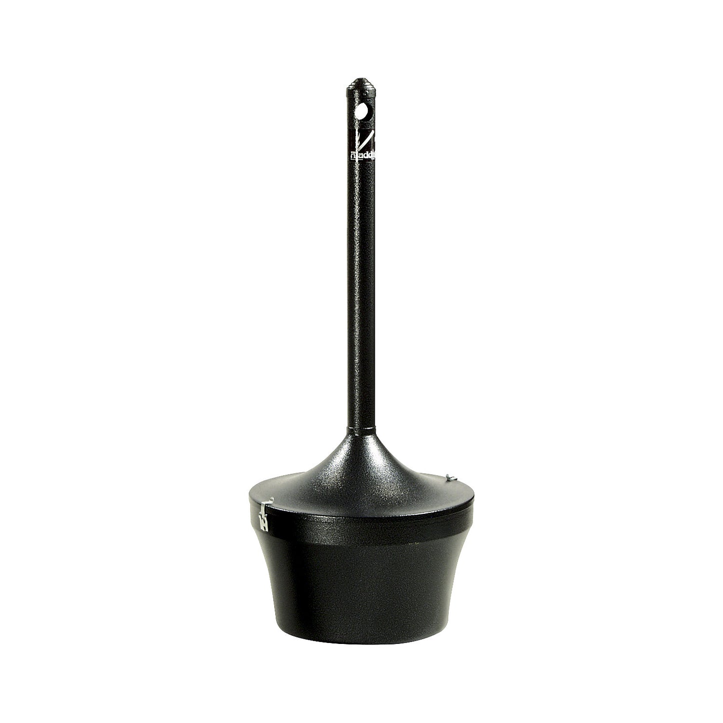 Aladdin pedestal ashtray, capacity 16 l, black.