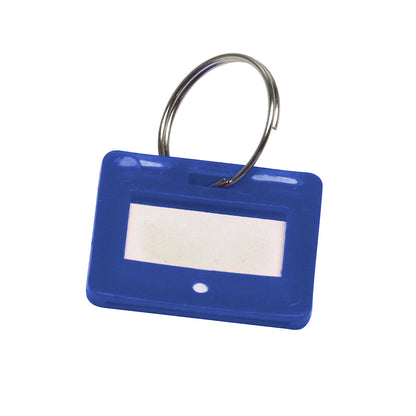 Key tab, pack of 10, blue.
