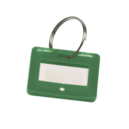 Key tab, pack of 10, green.