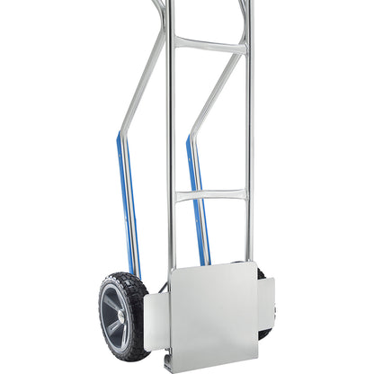 Aluminium sack truck, footplate WxD 300 x 290 mm, with glide runners, folding.