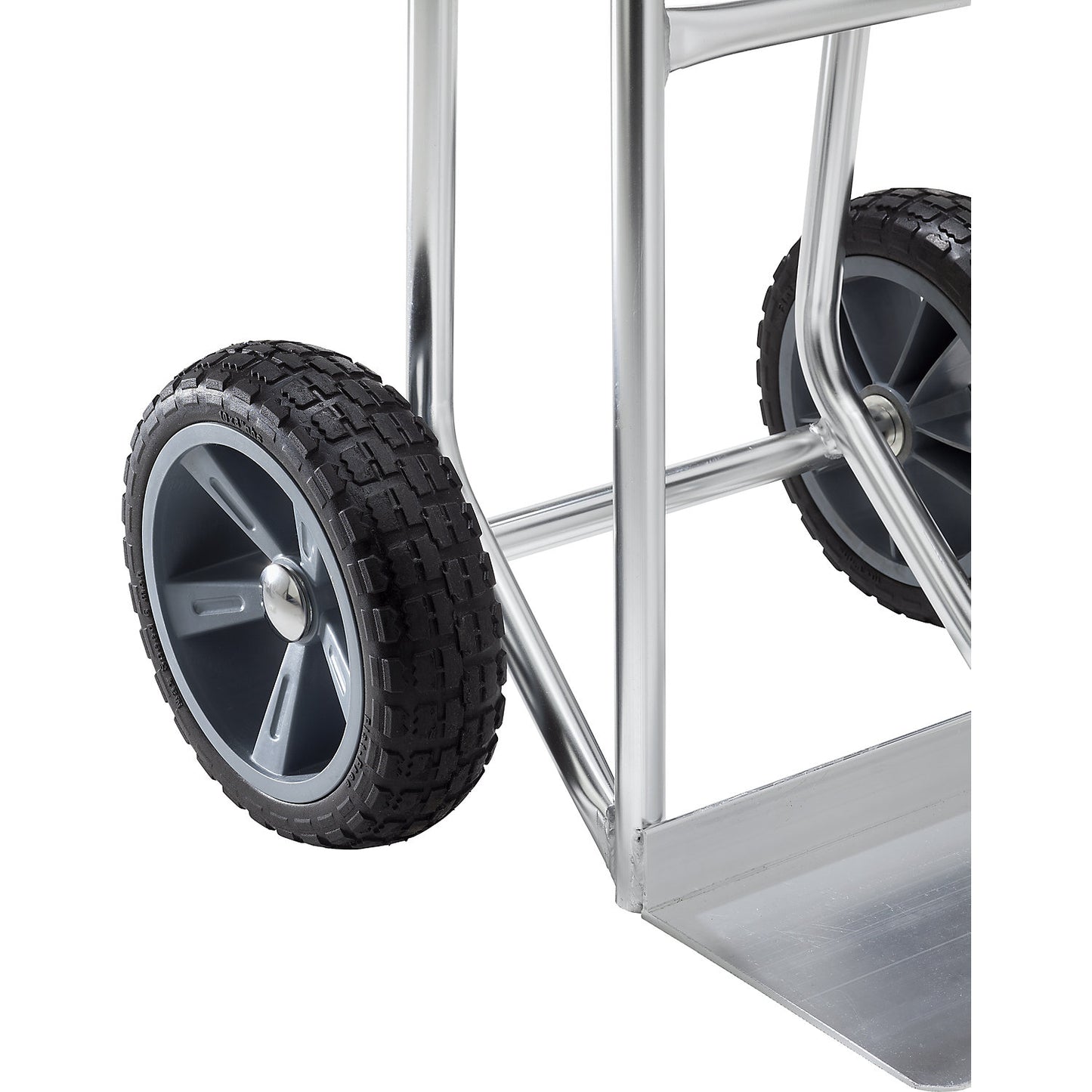 Aluminium sack truck, footplate WxD 300 x 210 mm, max. load 150 kg.