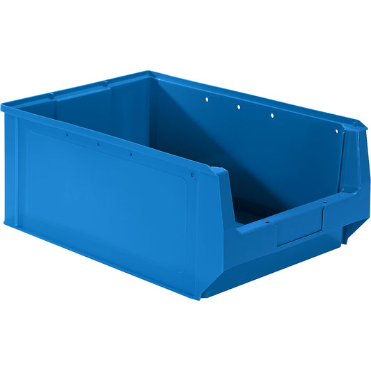 Open fronted storage bin made of polyethylene, LxWxH 500 x 310 x 200 mm, blue, pack of 10.