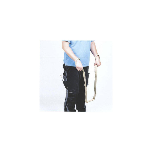 Lifting strap, made of linen, width 40 mm.