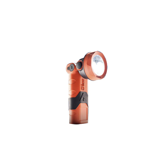 LED safety torch, with lithium ion rechargeable battery, ATEX standard, IP67.