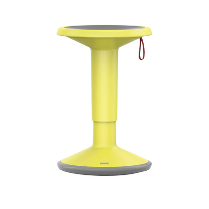 UP multifunctional stool, height adjustable 450 - 630 mm, lemon yellow.