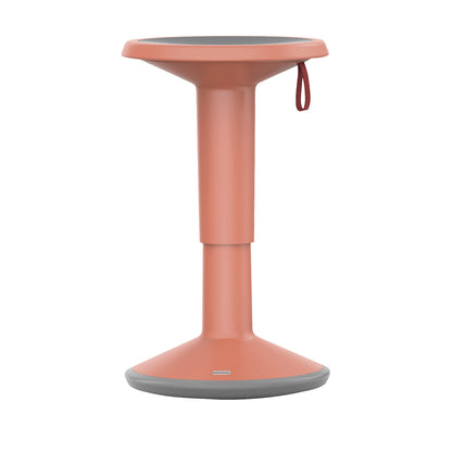 UP multifunctional stool, height adjustable 450 - 630 mm, salmon orange.
