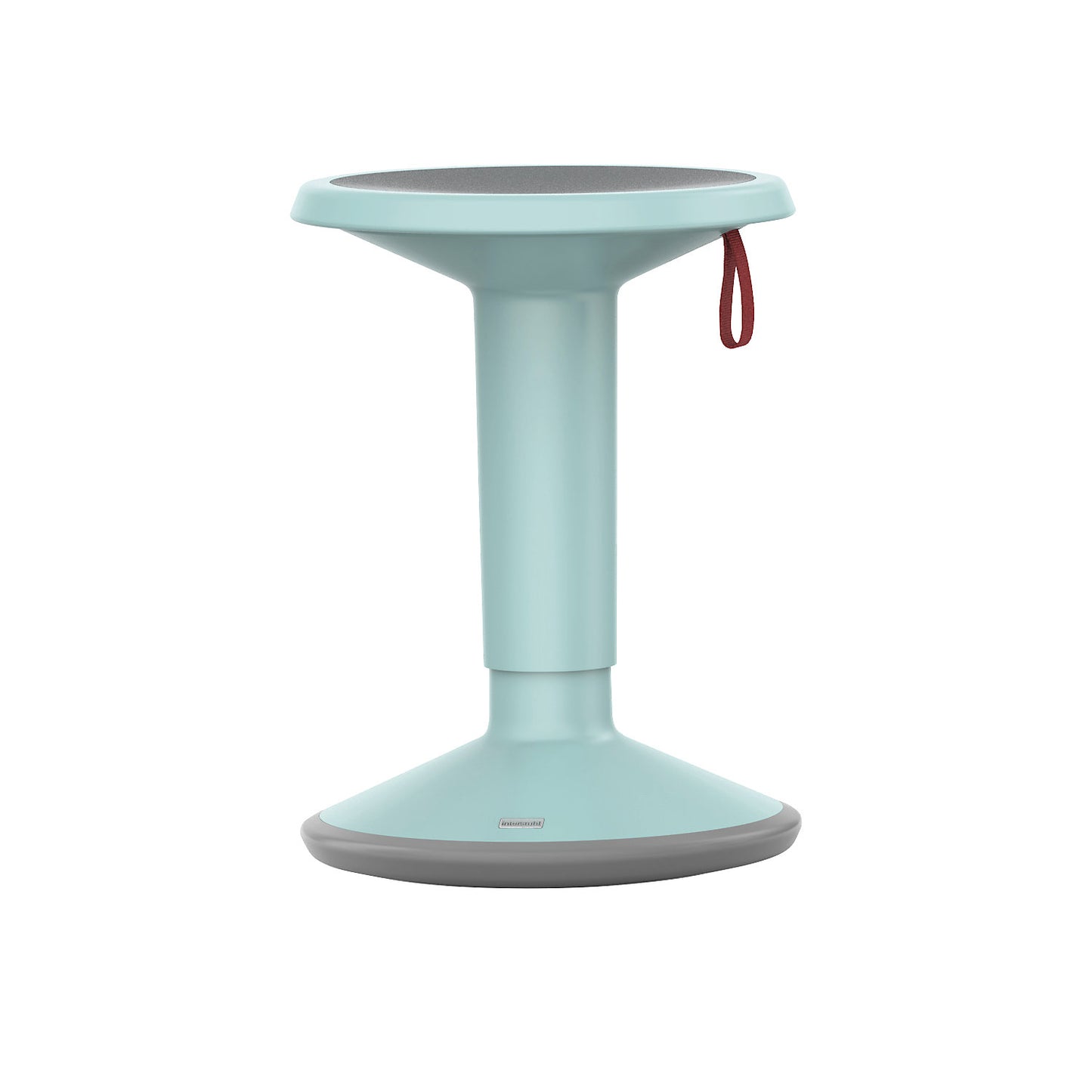 UP multifunctional stool, height adjustable 450 - 630 mm, pastel turquoise.