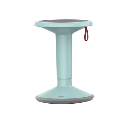 UP multifunctional stool, height adjustable 450 - 630 mm, pastel turquoise.
