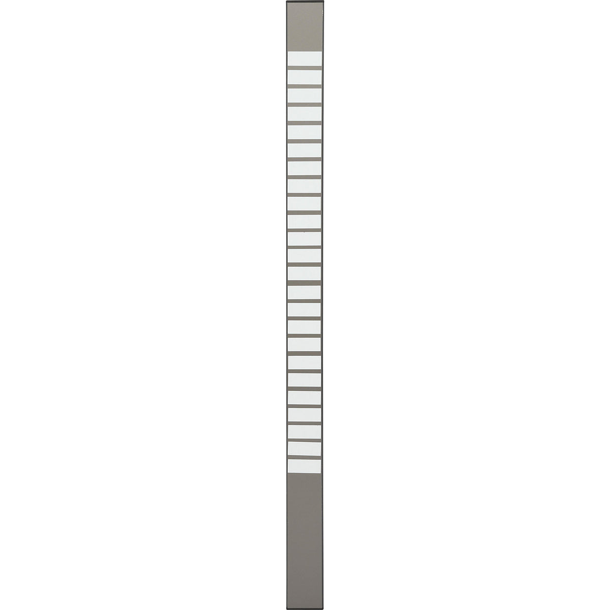 Card sorting board system, 25 compartments, height 1350 mm, index column.