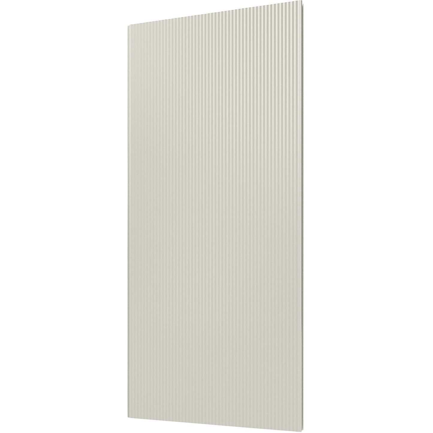 Prefab office, panel for roof, both sides, pure white RAL 9010, pure white RAL 9010.