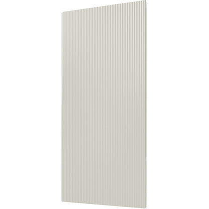 Prefab office, panel for roof, both sides, pure white RAL 9010, pure white RAL 9010.