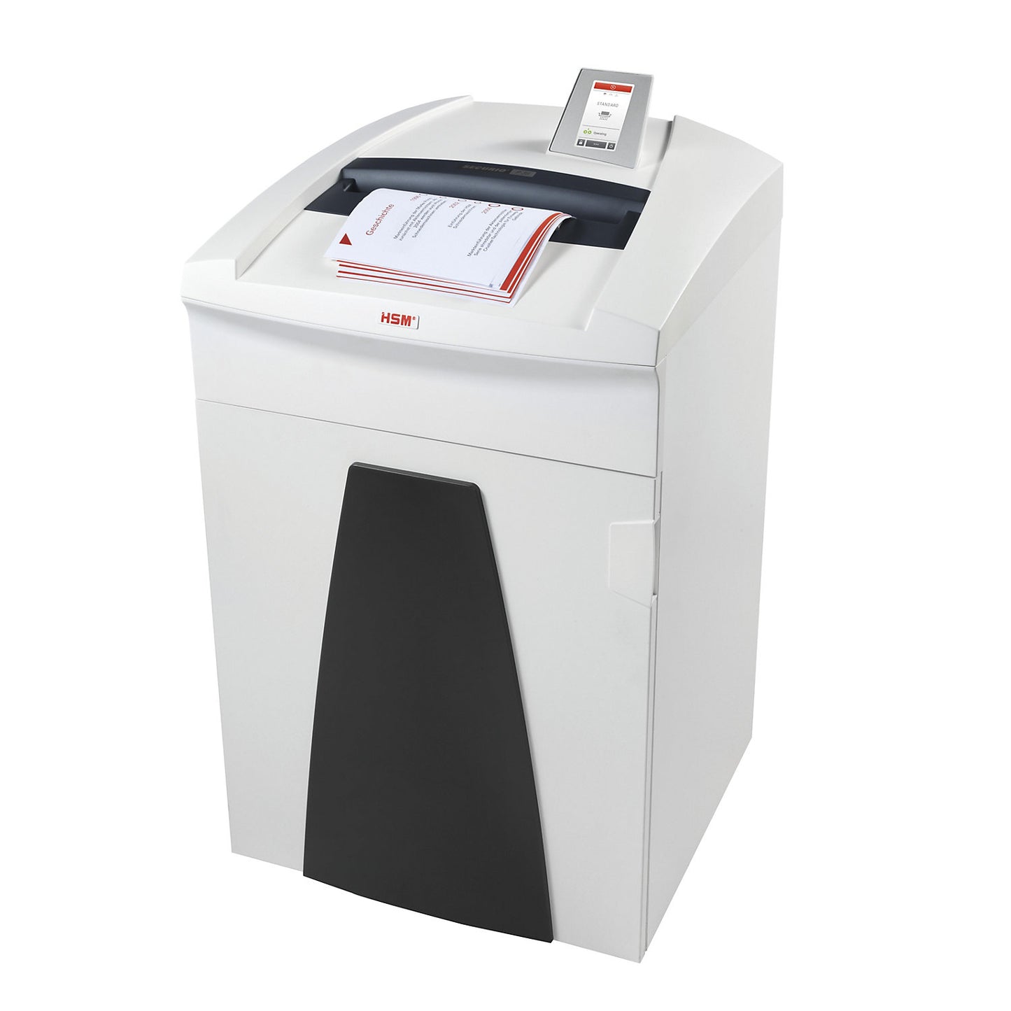 SECURIO document shredder P36i, collection capacity 145 l, strips, 34 - 36 sheets.