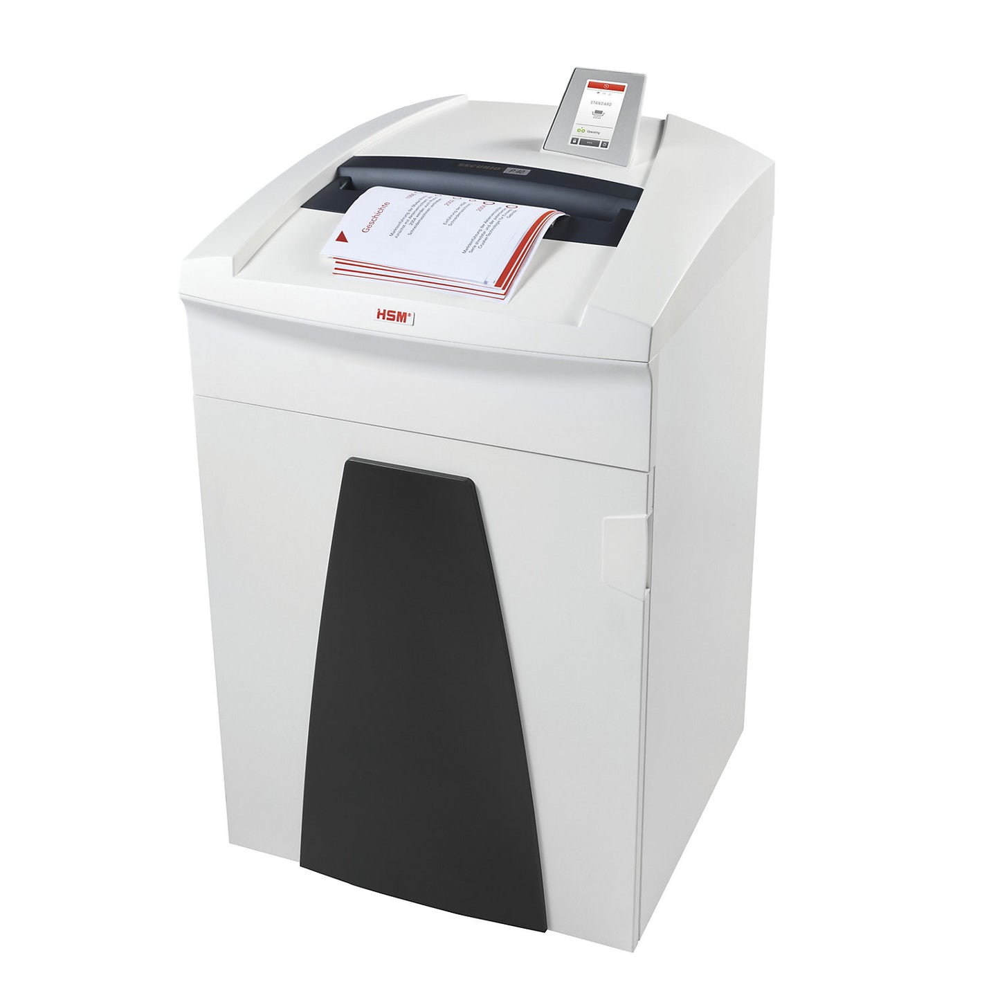 SECURIO document shredder P40i, collection capacity 145 l, particles, 13 - 15 sheets.