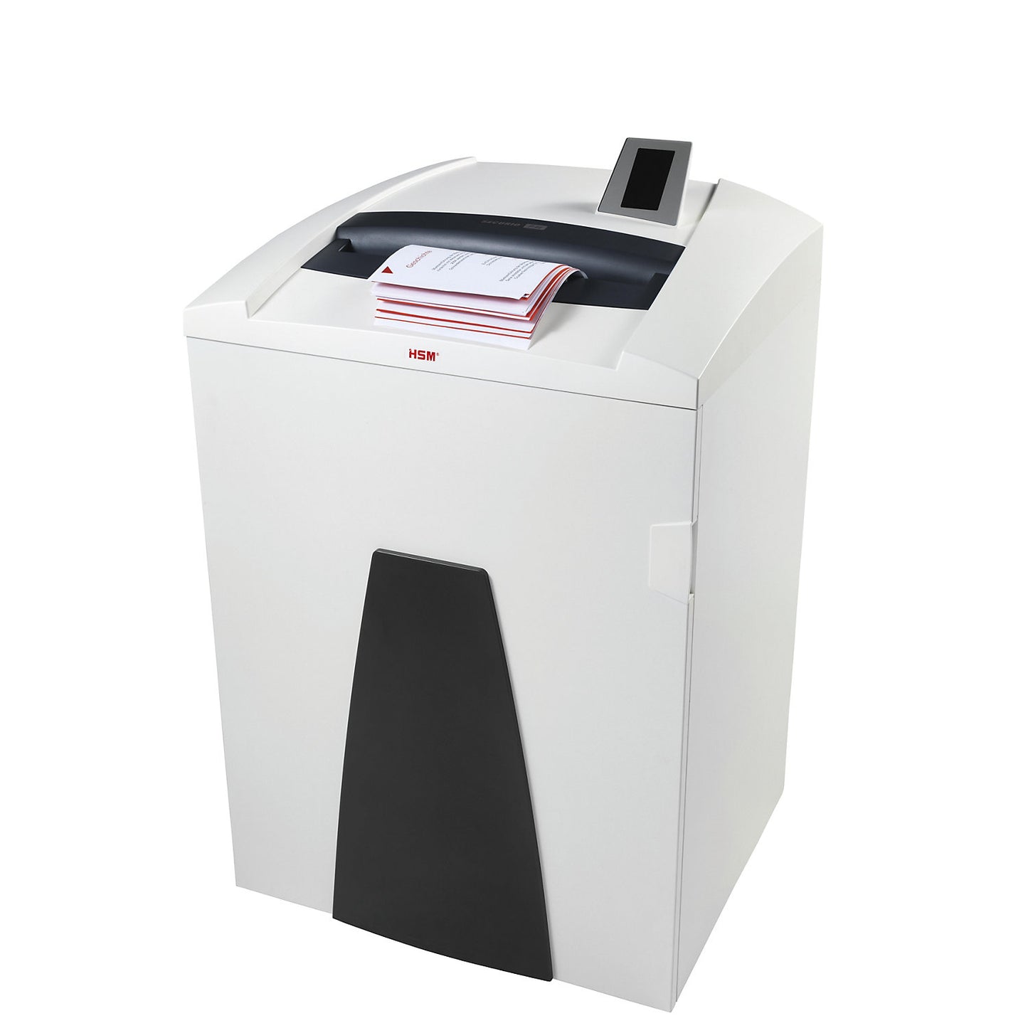 SECURIO document shredder P44i, collection capacity 205 l, particles, 25 - 27 sheets.