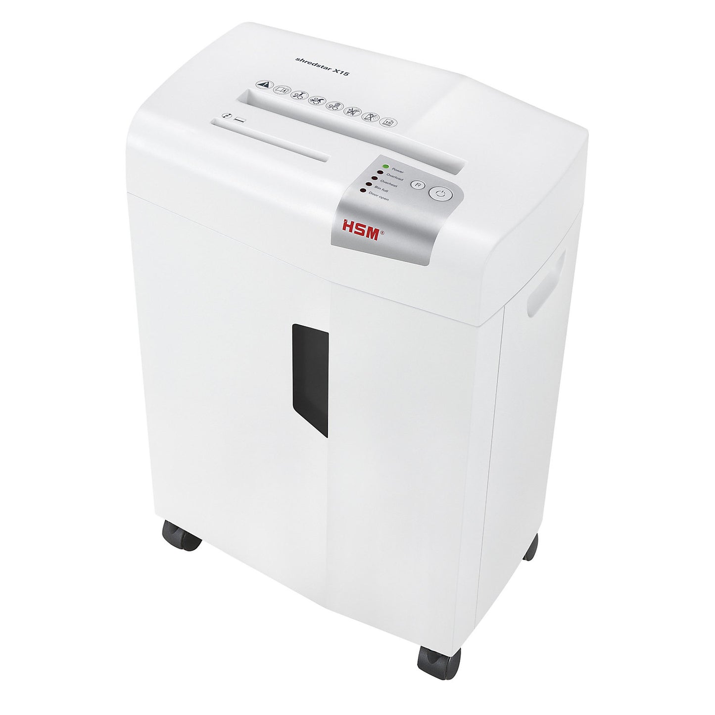 SHREDSTAR document shredder X15, collection capacity 26 l, particles, 15 sheets.