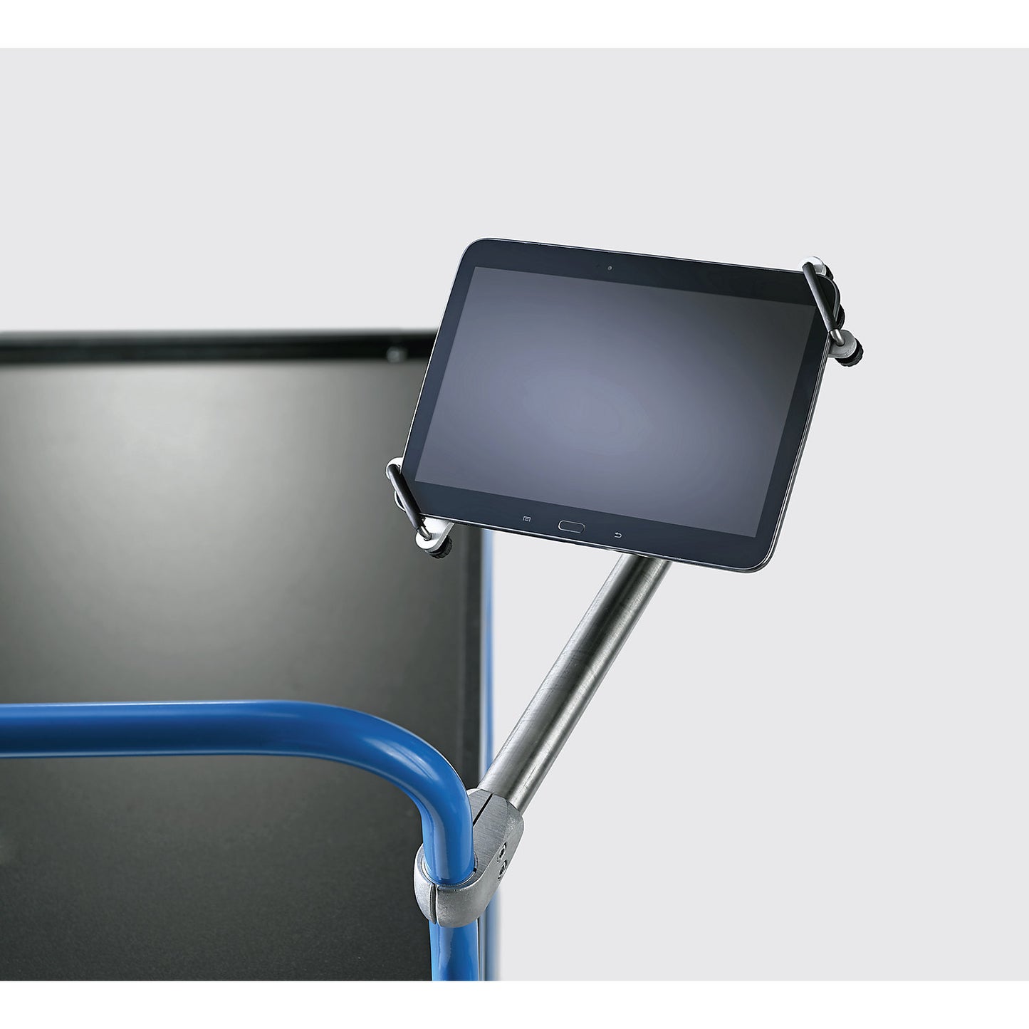 Tablet holder, with tube fitting, for tablet size 7 - 14''.