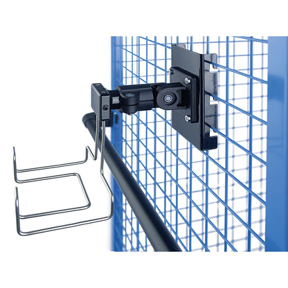 Scanner holder, with mesh mount, for mesh size 50 x 100 mm.
