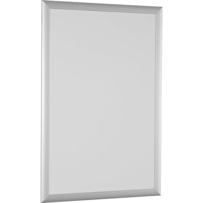 Notice board, for 4 x A4, pure white.