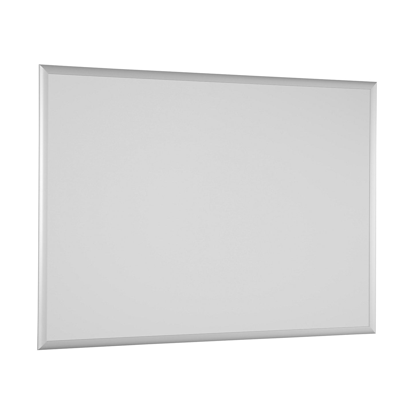 Notice board, for 18 x A4, pure white.
