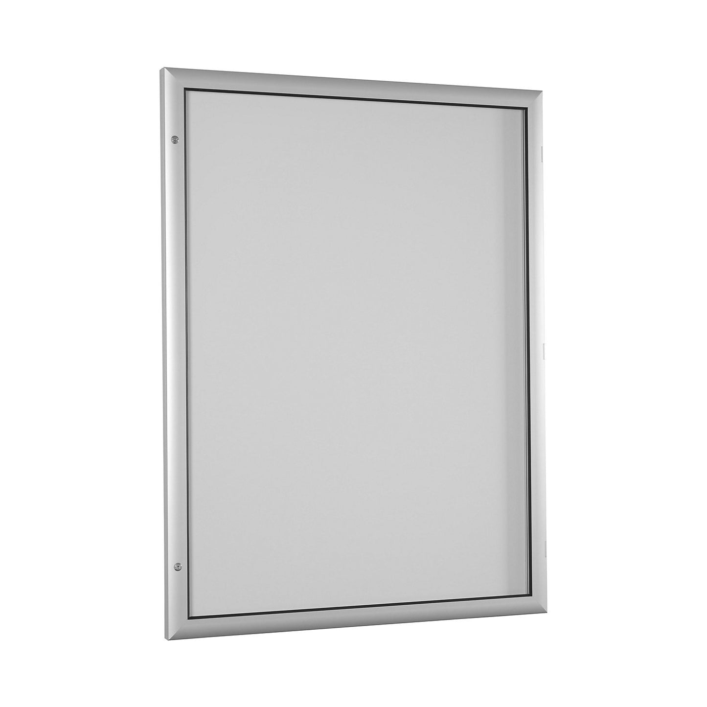 Low profile display case, for 16 x A4, pure white.