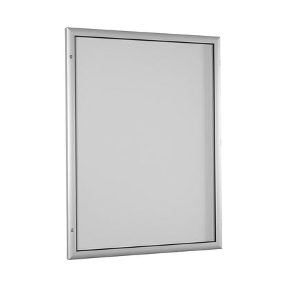 Low profile display case, for 16 x A4, pure white.