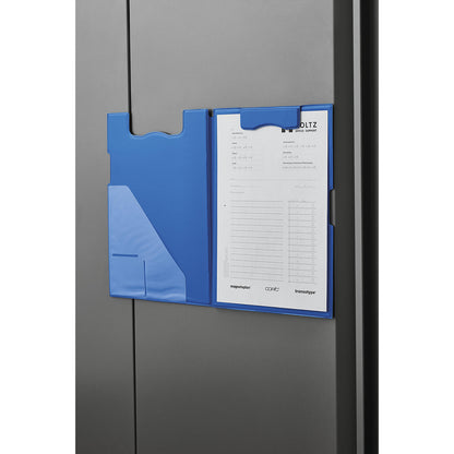 Clipboard folder, format A4, pack of 3, blue.