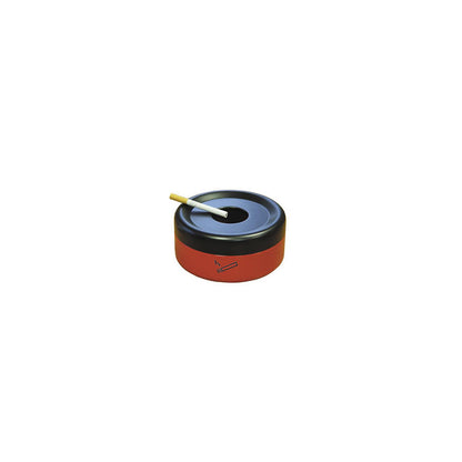 Rondo tabletop ashtray, capacity 1 L, red.