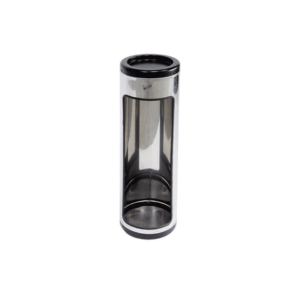 Ashtray with recess for fire extinguisher, made of stainless steel, Ø 305 mm.