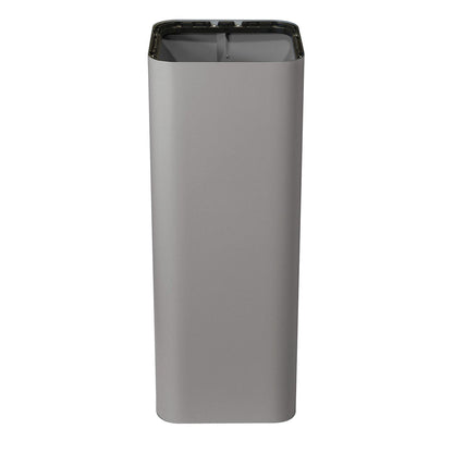 PURE recyclable waste collector, height 800 mm, capacity 100 l, grey.