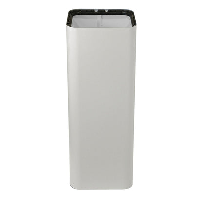 PURE recyclable waste collector, height 800 mm, capacity 100 l, white.